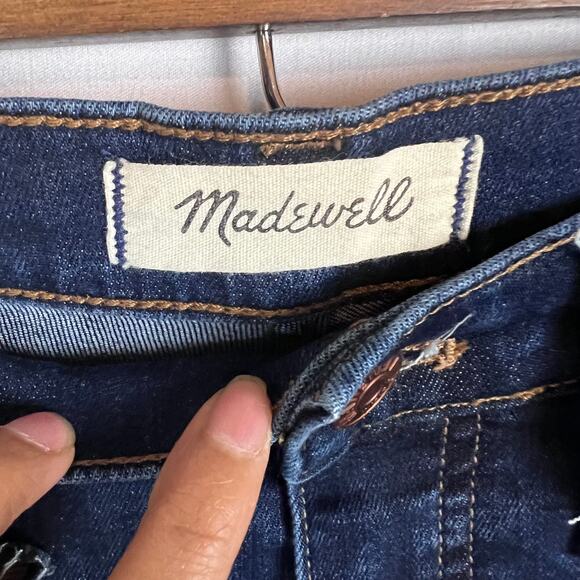 Medewell Women's Jeans Size 27 10" High Rise Skinny Medium Wash Denim - Picture 6 of 8